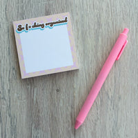 So F*cking Organized Sticky Notes (3x3" Post It's with 50 Sheets)