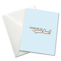 Thanks for the Open Bar! - Wedding Card