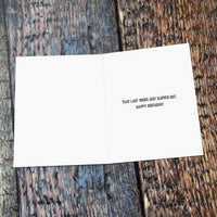 Happy Birthday Bitch - Sarcastic Birthday Card
