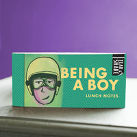 Being a Boy - Tear and Share Lunch Notes for Kids