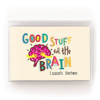 Good Stuff for the Brain - Affirmation Quote Cards and Lunch Notes