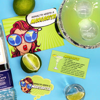 Mamacita Needs a Margarita! Funny Retrol Vinyl Sticker