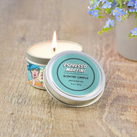 Espresso Martini Handpoured Soy Tin Candle, 8oz