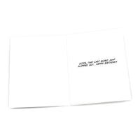 Pop Life Funny Birthday Card - Happy Birthday Bitch