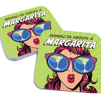 Mamacita Needs a Margarita Paper Coaster Set
