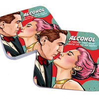 Alcohol Is Proof That God Wants Us to Be Happy Paper Coaster Set