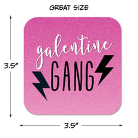 Galentine Gang Holiday Paper Coaster Set