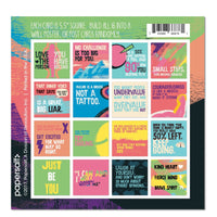 back cover with thumbnail of all wall decals