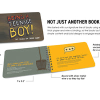 "Being a Teenage Boy" Motivational Book - Building Confidence, Kindness & Life Skills