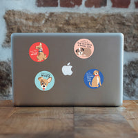 “I Work Hard So My Dog Can Have a Better Life” Sticker