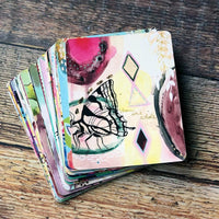 Empowered Her affirmation cards from the art of Kelly Siegel