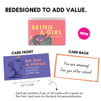 Inspiring Lunch Notes for Young Girls and Kids (Boxed Set)
