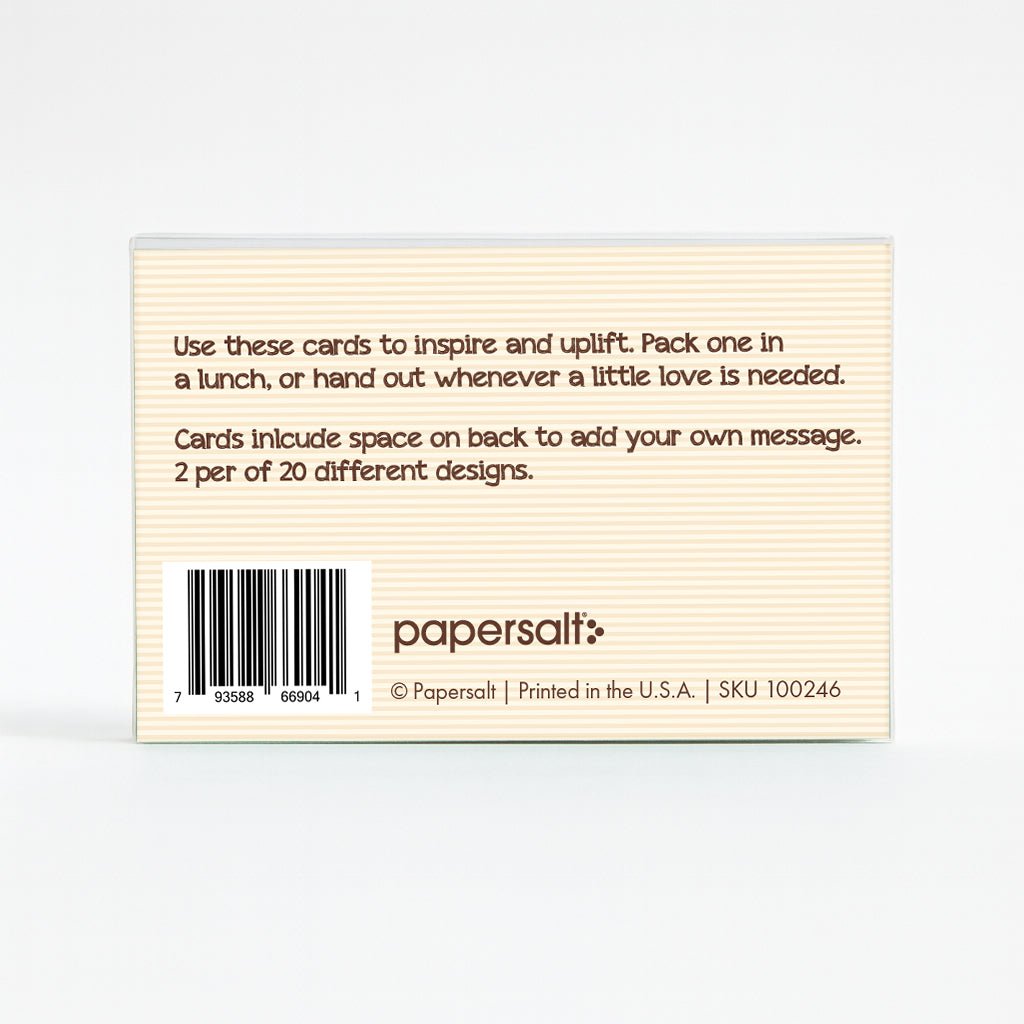 Good Stuff for the Brain - Affirmation Quote Cards and Lunch Notes