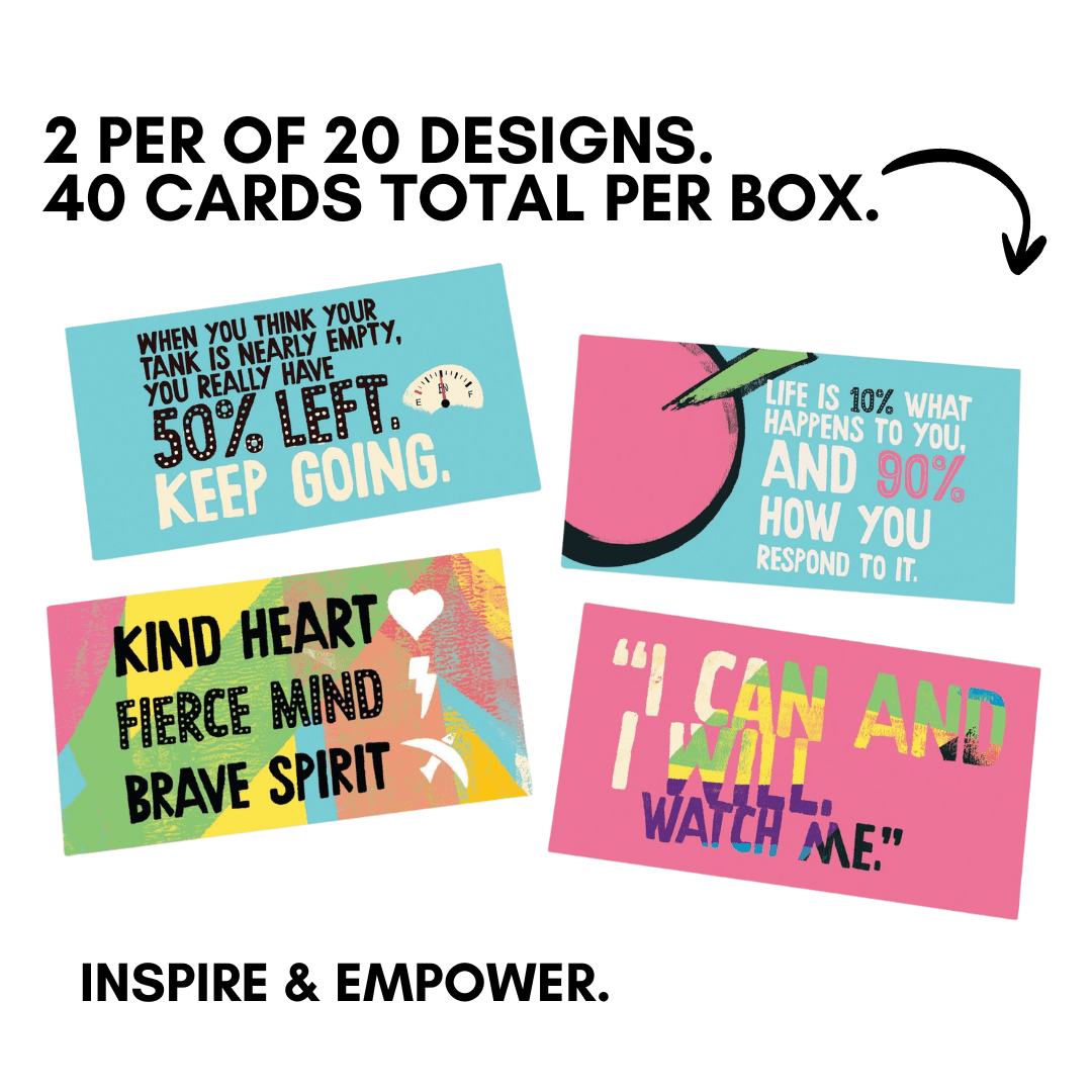 Grit for Girls & Young Women - Lunch Notes and Affirmations