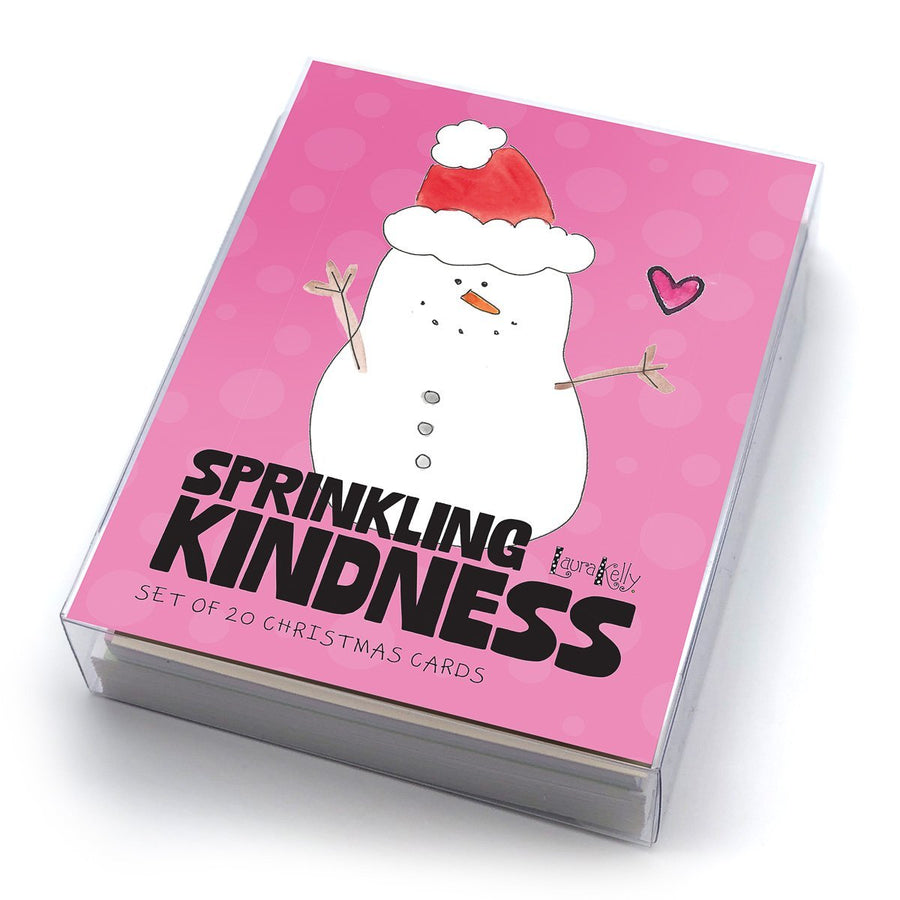 "Sprinkling Christmas Kindness" Greeting Cards - Boxed Set of 20