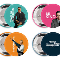 Mister Rogers Inspirational Button Set (of 4)